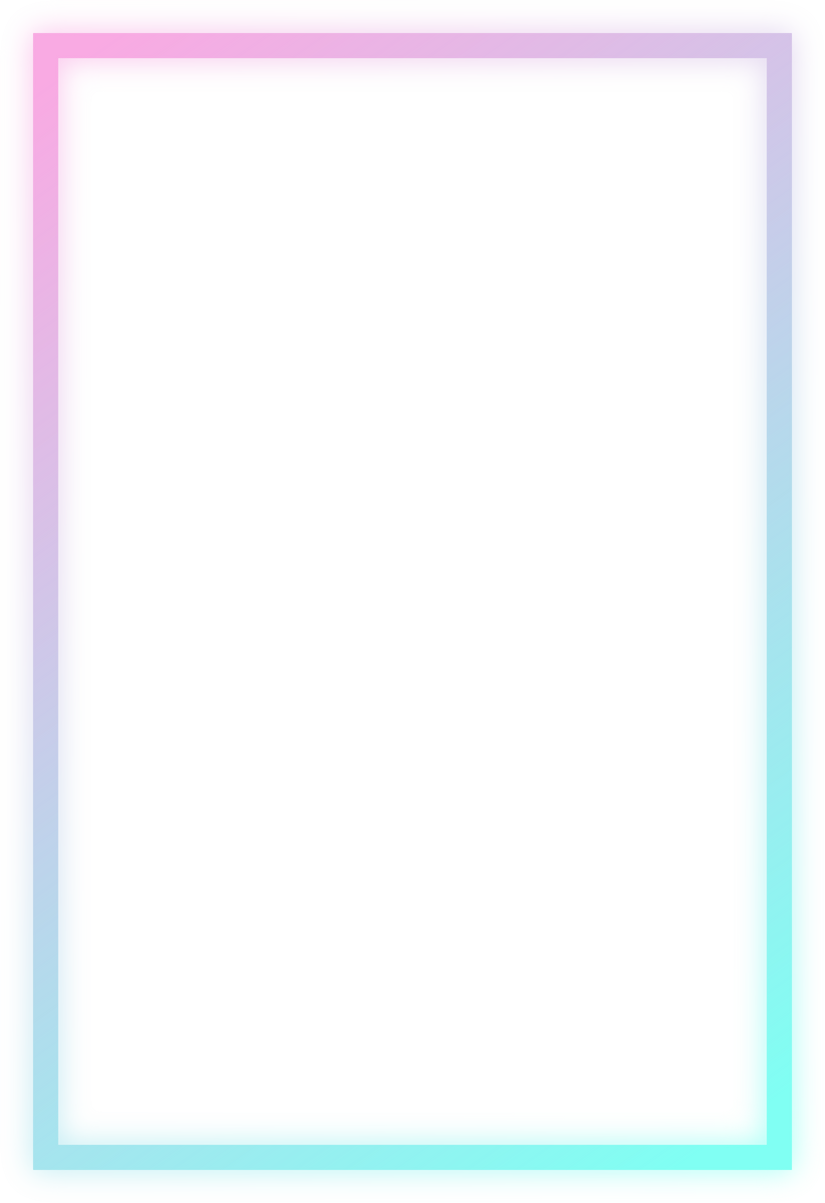 neon frame in pink and blue color .vector